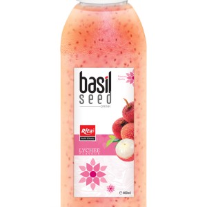460ml Basil Seed Lychee Flavor.